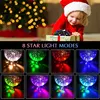 LED Starry Night Light Auto Rotating Pattern 500mAH Lithium Battery Starry Night Projection Light for Bedroom Decoration 3