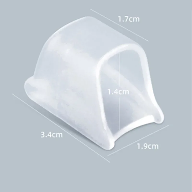 RHBJ New Toe Valgus Correction Device Hammer Shaped Toe Separators Guard Pad Splitter Pain Relief Orthopedic Foot Care Tool