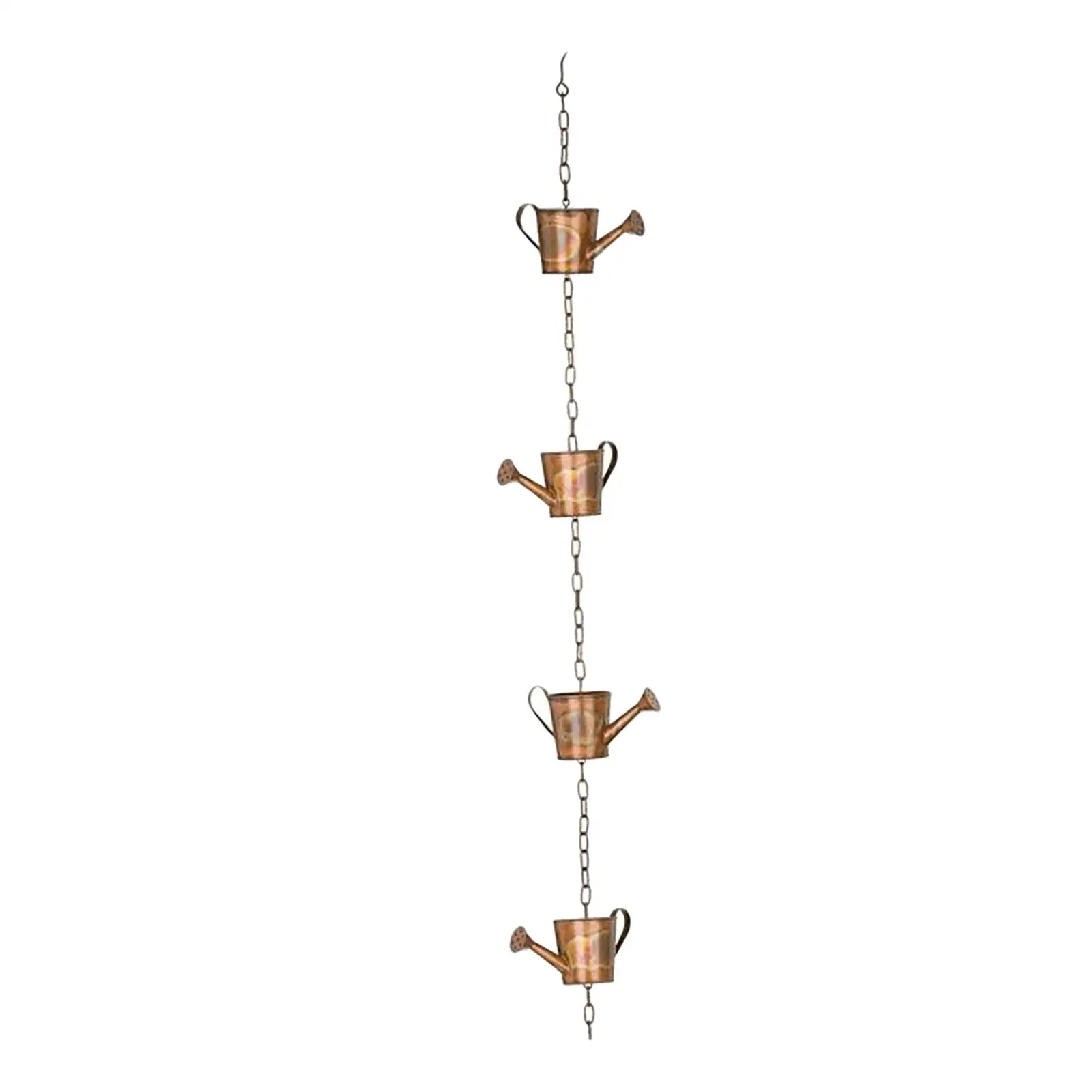 Rain Chains Rainwater Diverter Replace Decorative Functional Rain Water Catcher for Sheds Backyard Outdoor Divert Water Garden