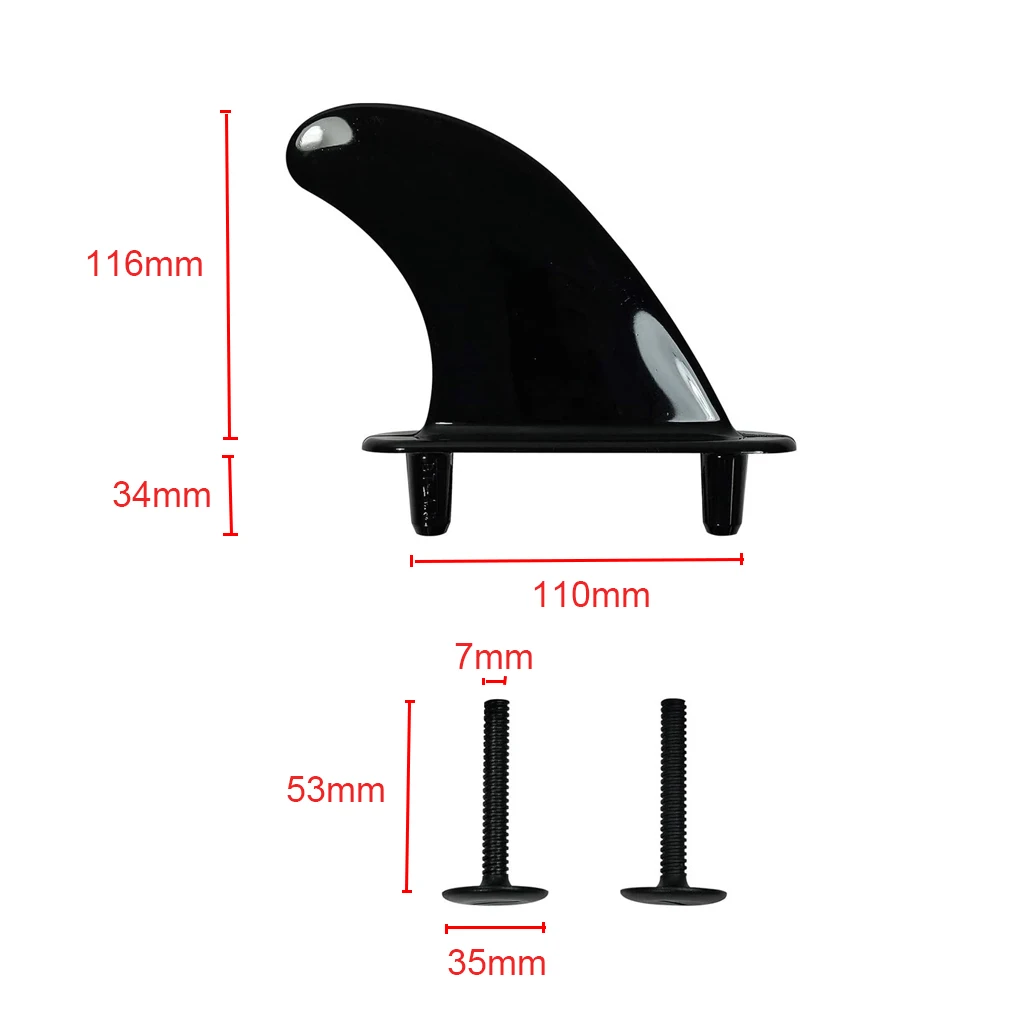 1/3Pcs Surfboard Fins With Replacement 6 Screws Bolts for Softboard SUP Stand Up Paddle Board Surfing Accessories