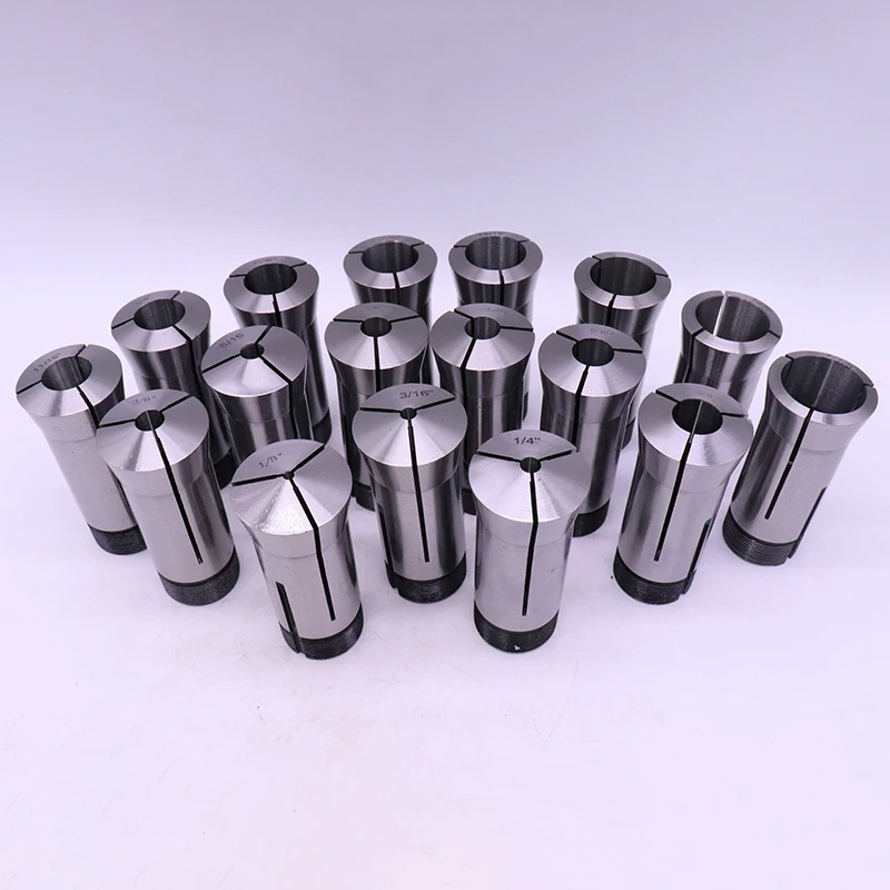 17PC 5C Collet Set,1/8, 3/16, 1/4, 5/16, 3/8, 7/16, 1/2, 9/16, 5/8, 11/16, 3/4, 13/16, 7/8, 15/16, 1 Inch, 1-1/16, 1-1/8 Promoti 2