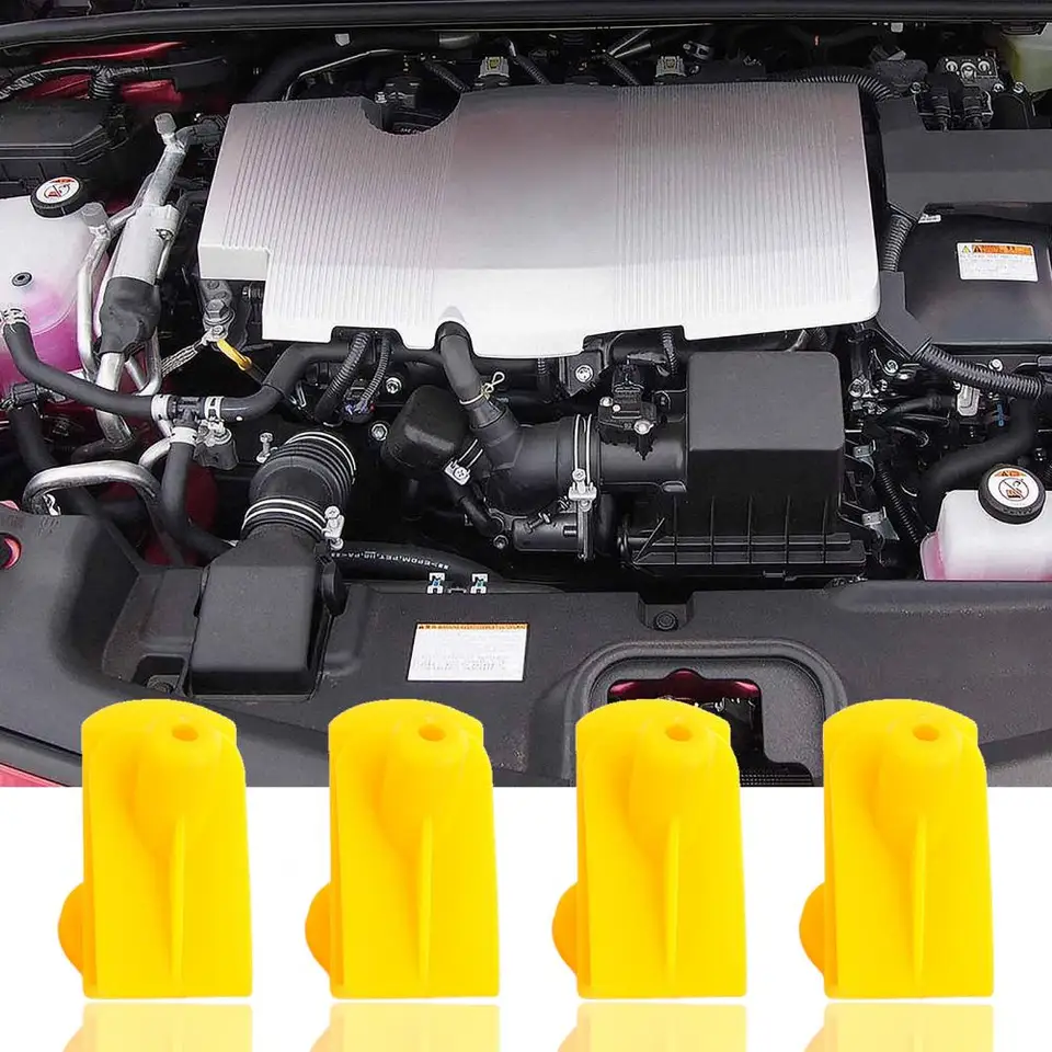 Lot De 5 Clips Vis De Capot Moteur Pour Smart Fortwo 450 Et 451 - Pièce De Rechange En ABS, Compatible A0019913970 - 2