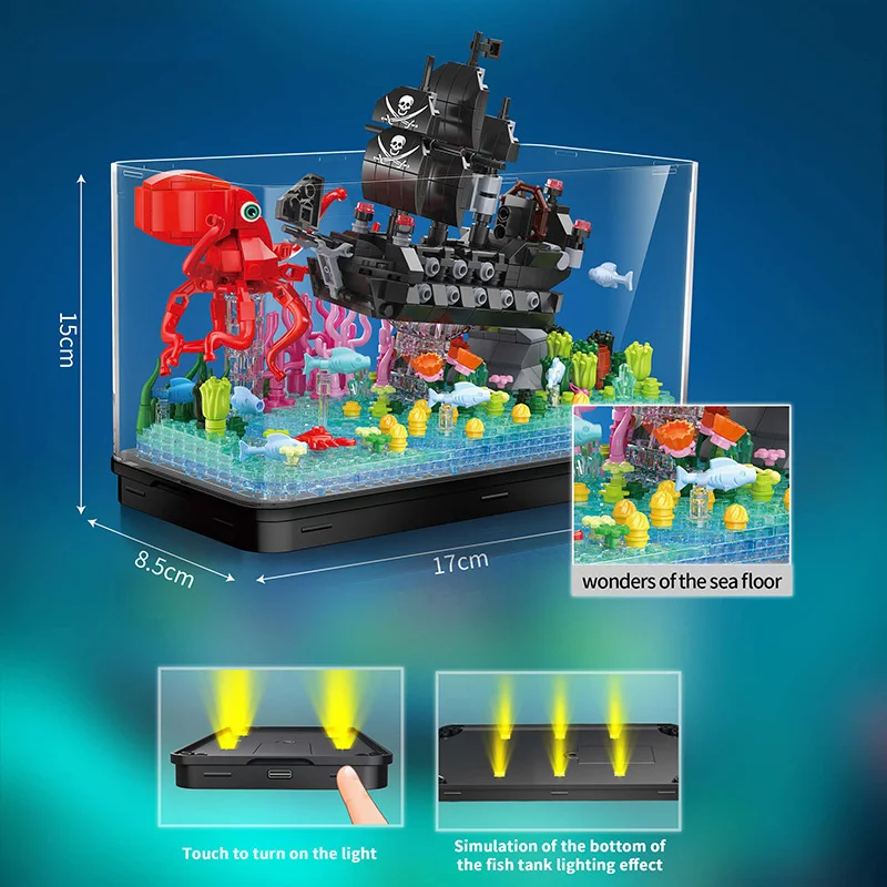 Lego Pirate Lego Ideas Aquarium MOC Titanic Cruise Line Pirate