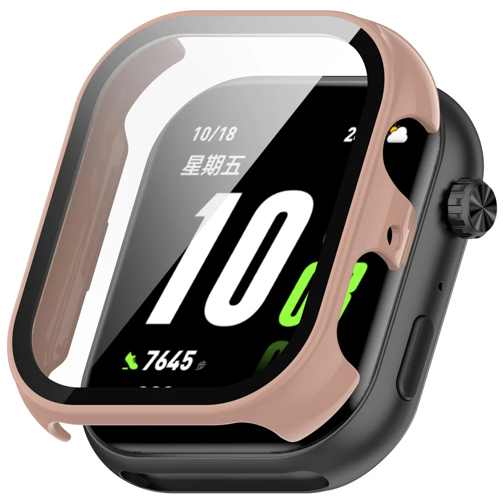 BEHUA Durable Watch Case with Glass Film Coverage