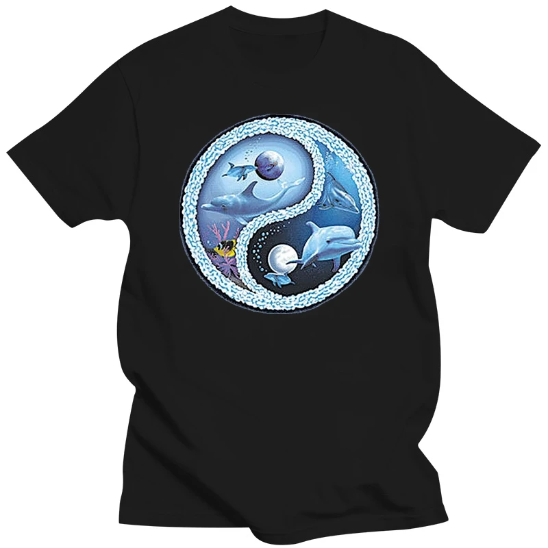 

Dolphin Yin Yang T-Shirt Women