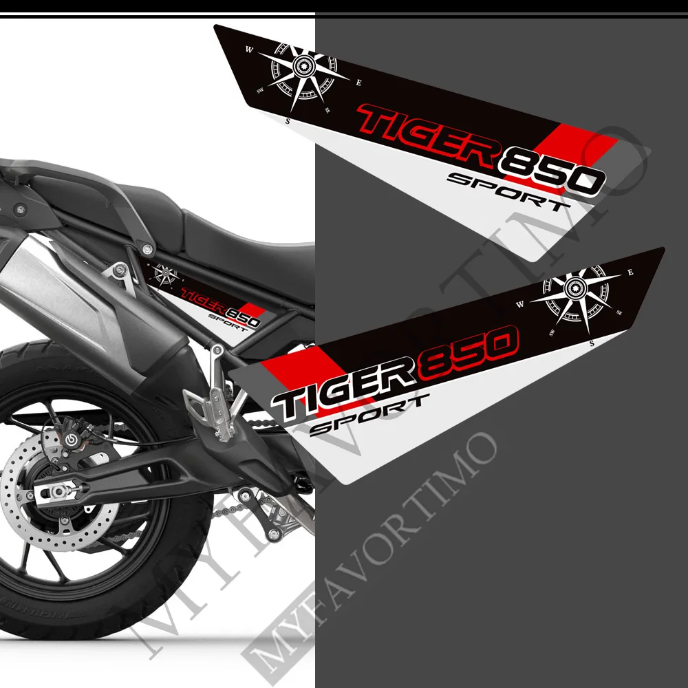 Kit Ginocchiera Serbatoio Protezione Carburante Gas Parabrezza Adesivi Parabrezza Decalcomanie Parafango Carenatura Per Triumph Tiger 850 Sport