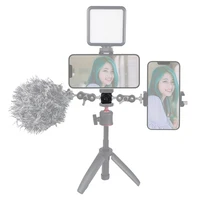 Universal Tripod Screw Hole Adapter Magic Cubic Mount for Magic Arm Flash Vlog Video Fill Light Microphone Extension Mount Head - Image 5