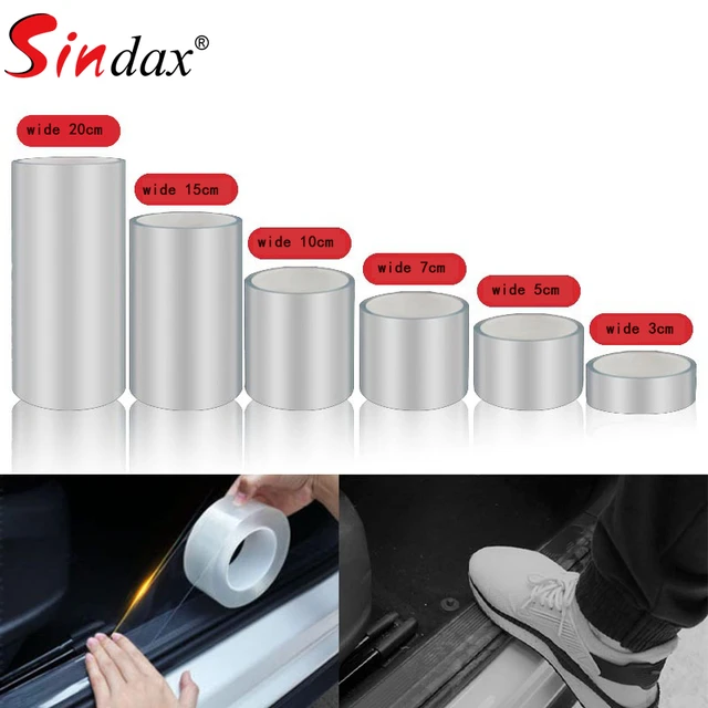 Transparente Autotür schutz Aufkleber Anti Scratch Nano Tape Auto  Kofferraum Fensterbank Aufkleber Scuff Protector Film Tür kante Schutz -  AliExpress