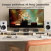 Fosi Audio P4 HiFi Preamplifier: 3 RCA Inputs, EQ/Bypass, Swappable Op-Amps, Treble & Bass Tone Control For Audiophile Systems 5