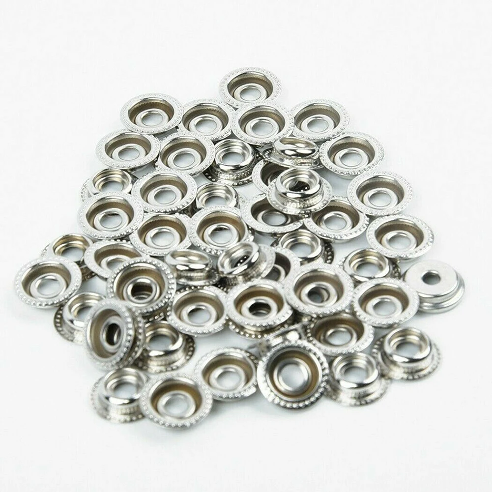 

204pcs Snap Fastener Kit Stainless Steel Press Stud Button Marine Grade Canvas Upholstery Boat Cover Snap Button Fastener Set