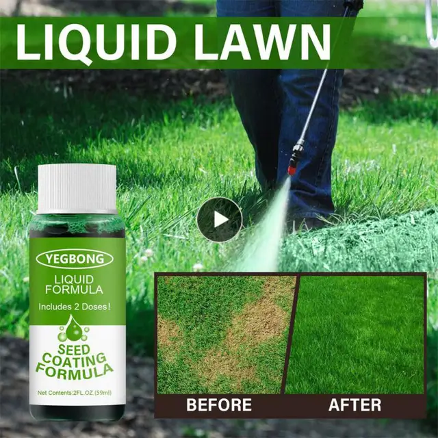 Gyep Vetési Oldat Kényelmes Tartós Növénytermesztés Tápanyag -Képlet 59G Folyékony Növényi Műtrágya -Oldat Hatékony