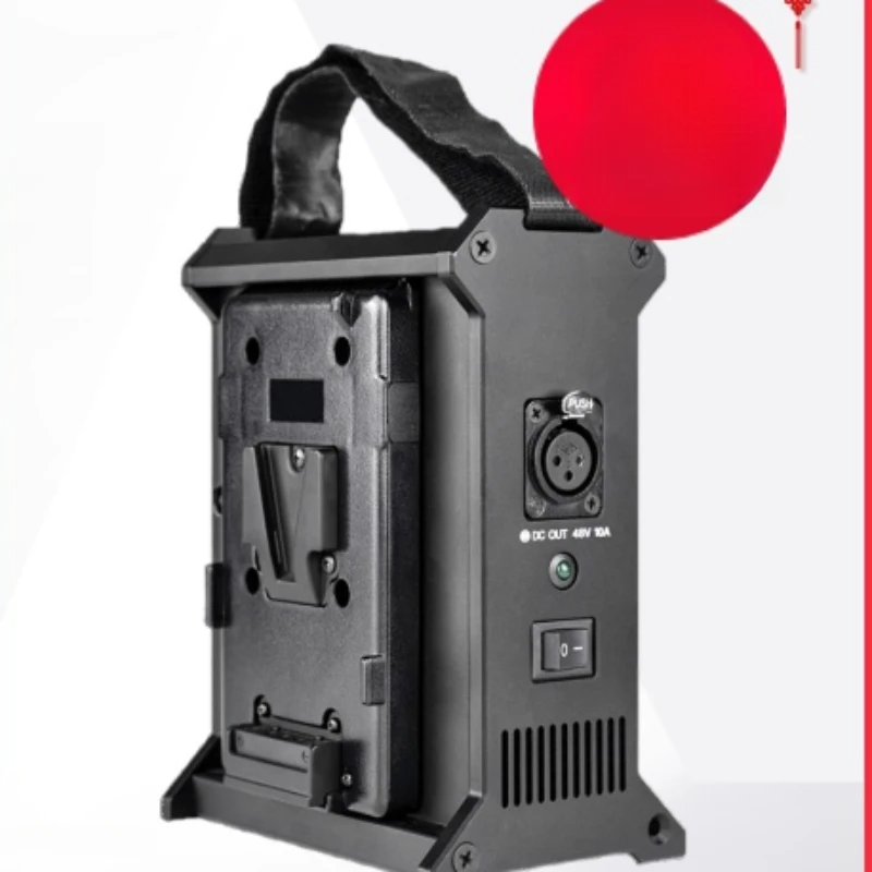 

Two-way battery power supply box, camera photography lamp, external camera