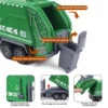 Remote control sanitation vehicle charging children's dump truck toy, RC remote control truck toy with light/sound effects 2