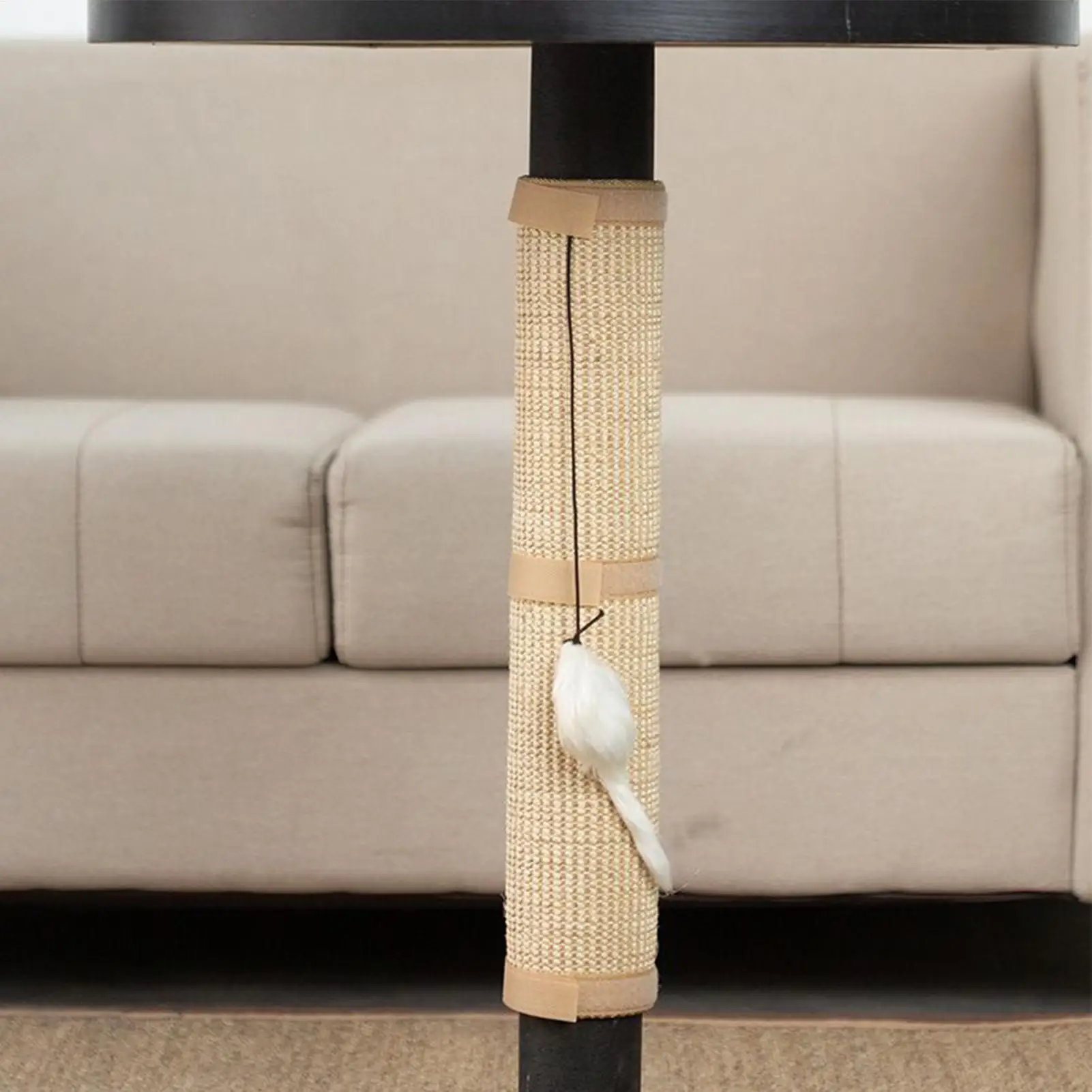 Cat Scratching Mat Adhesive Sisal Couch Cover Cat Scratcher Pad Table Leg Protector For Small Medium Large Breeds Apartment Home
