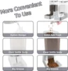 Dog Feeder Cat Water Dispenser Automatic Cat Feeder and Cat Water Dispenser Gravity Cat Feeder Food Storage Dispenser Container 3