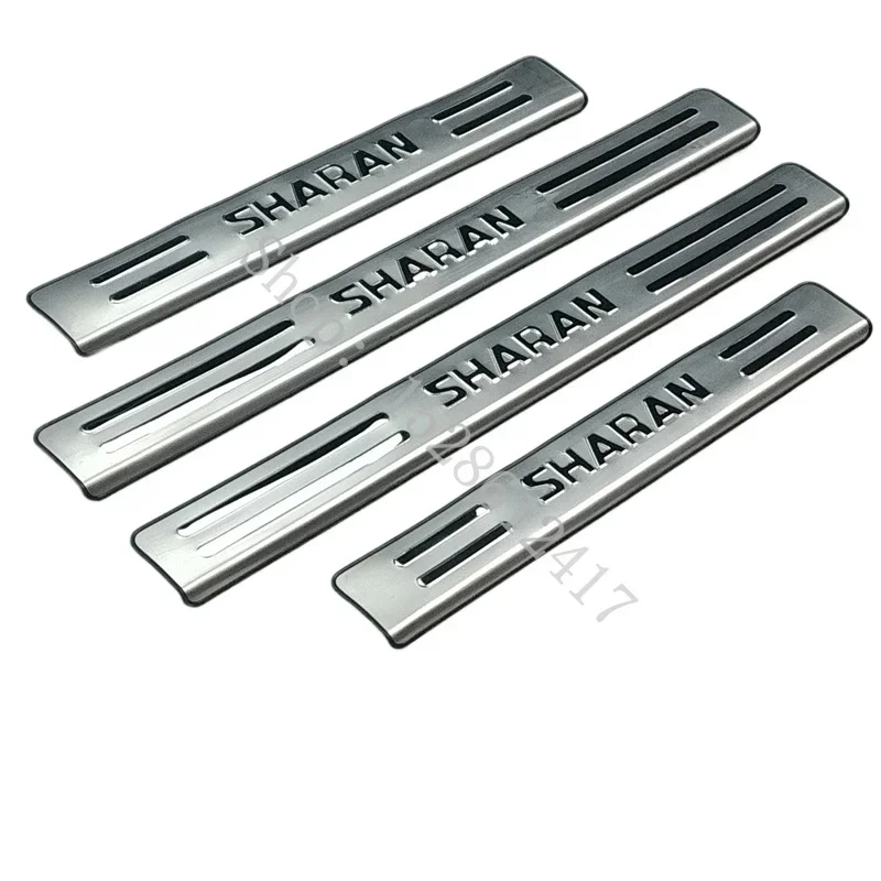 Car Accessories For VW/Volkswagen Sharan 2012 2013 2014 2015~ Stainless steel Door Sill Scuff Plate Guards Cover Trim