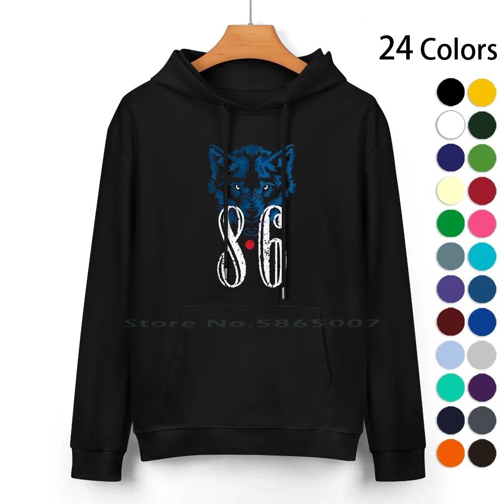 

Beer 86 Wolf Pure Cotton Hoodie Sweater 24 Colors Beer 8 6 Wolf Drink Limited Edition 100% Cotton Hooded Sweatshirt For Women