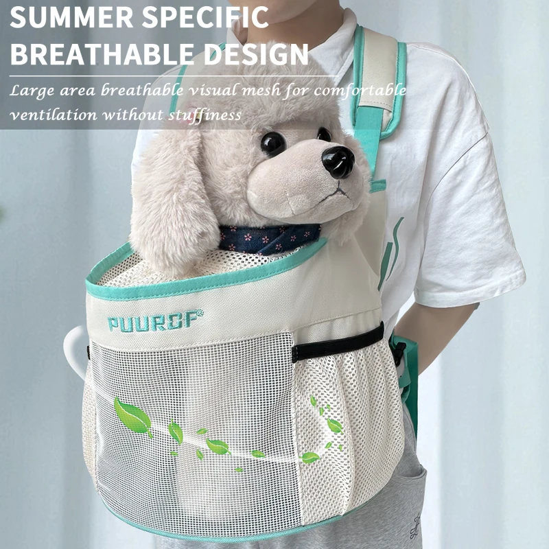 Bag for Cats Chest Dog Backpack for Small Dog Cat to Go Out Car bag pet carrier bag pet carrier backpack pet bag