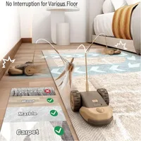Smart Cat Toy 2 Modes Automatic Moving Touch Wake-up Toy Car for Cats Dogs Interactive Playing Kitten Training Pet Supplies 4