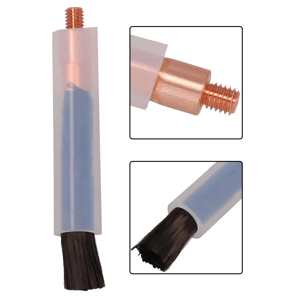 

Cleaning Tool Brush Copper M10 M6 MAG MIG Pickling Remove Temper Color WIG Weld Cleaner 1 PCS Weldseam Practical