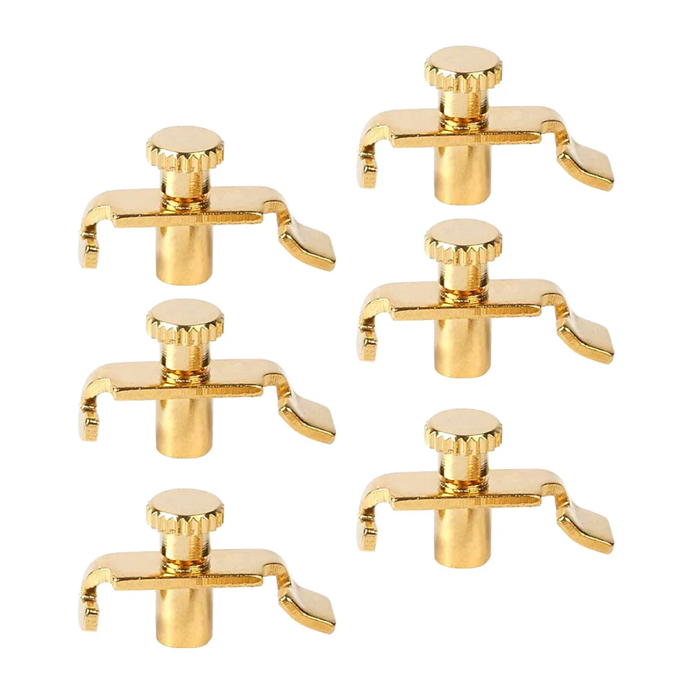 

6 Pcs Erhu Fine-tuning Guitar Stuff Musical Instrument Parts Winder Tools Accessories Stainless Steel Maintenance Supplies