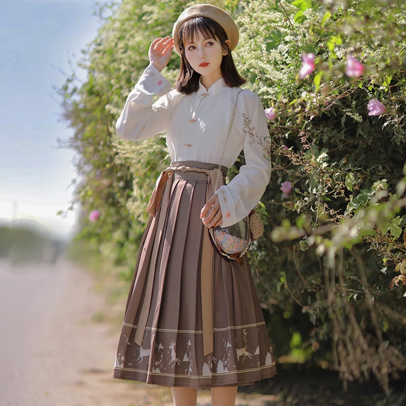 white Khaki 2PCS