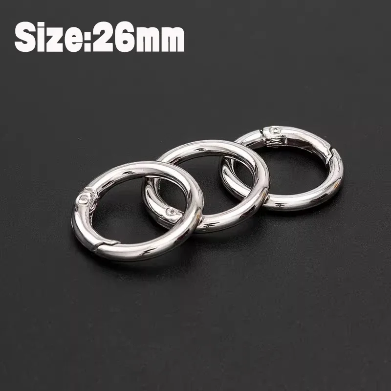 Stainless Steel O-Ring Spring Clasp Clips