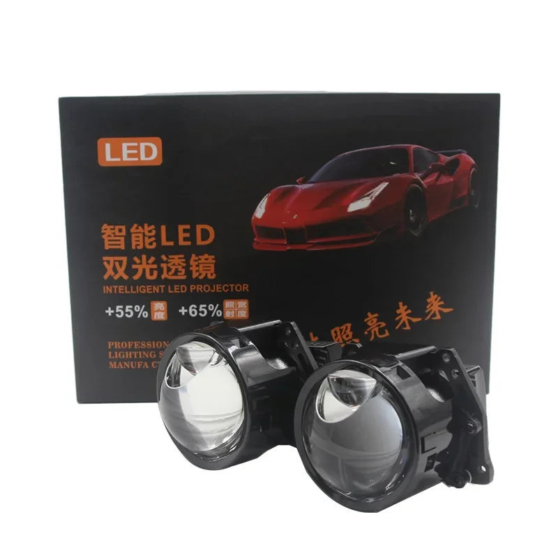 

Bi-led Lens F30 Retrofit Projector 3 Inch with Hella Bracket LED Headlight Matrix 6000K DIY for уаз Patriot Angel Eyes Bmw E60