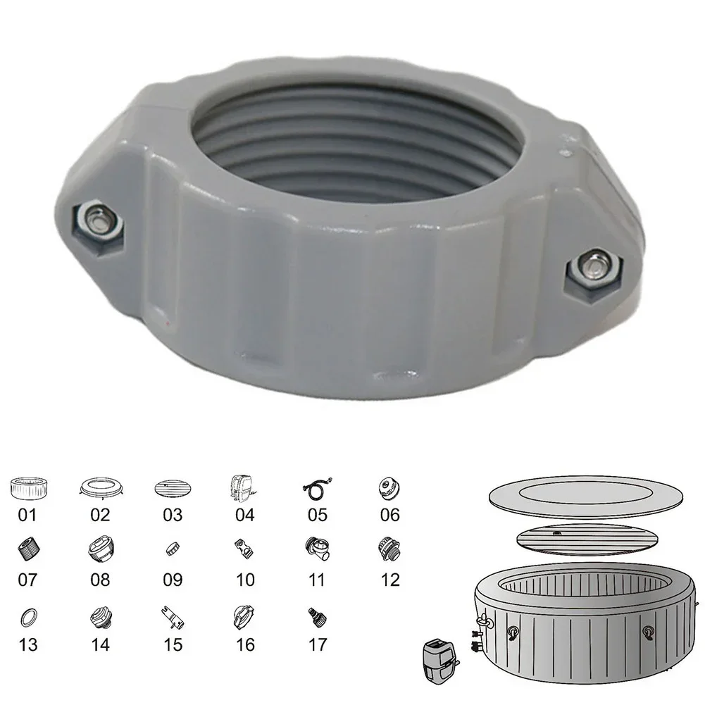 Replacement Expansion Nut (Includes Screw And O-ring) for Inflatable Swimming