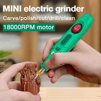 Machine à polir électrique 12V 18000 tr/min, graveur DIY, stylo de gravure, micro-outils rotatifs, perceuse pour bijoux et métaux 2