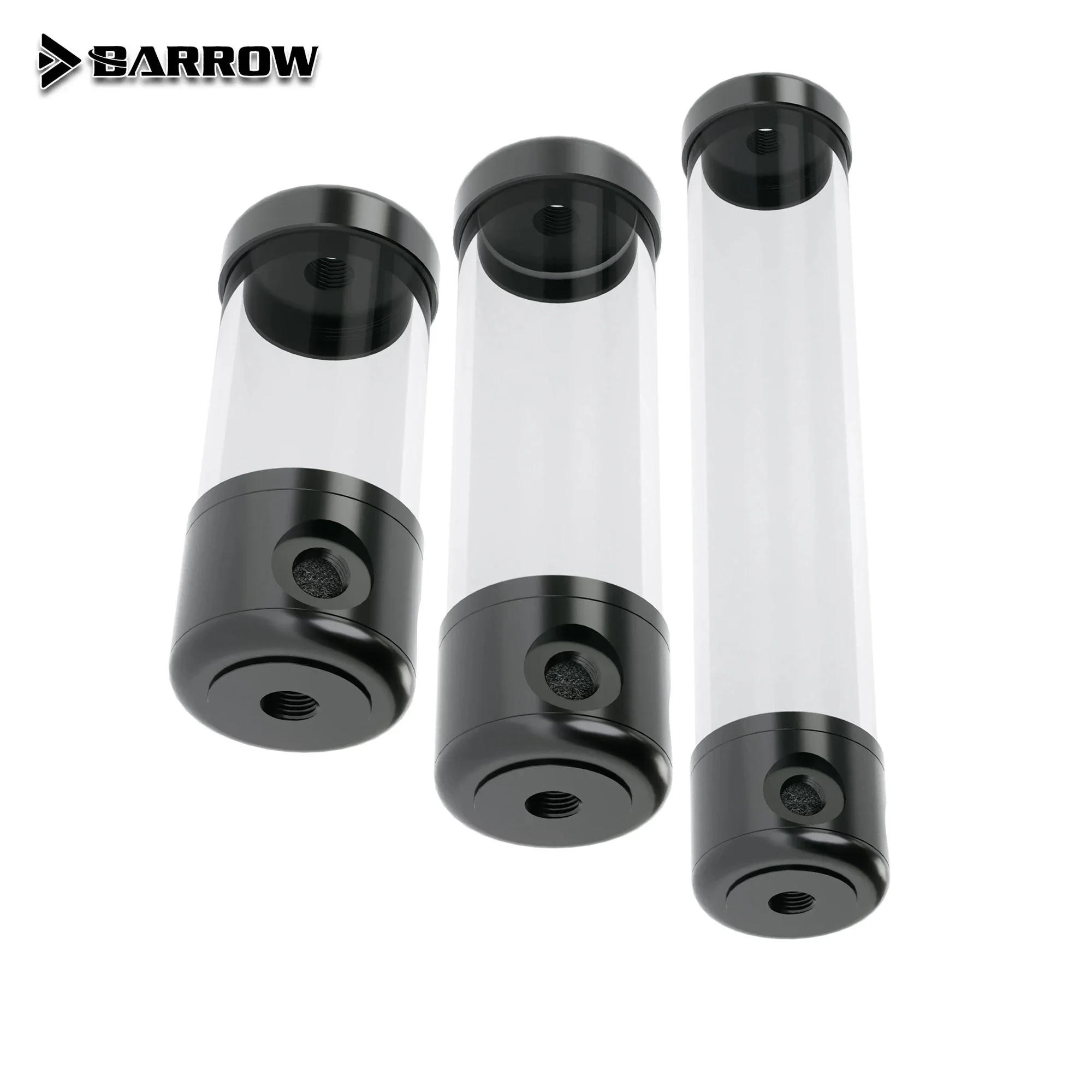Tanque de Água do Carrinho de Mão-acrílico 50 mm Diâmetro 130 mm 180 mm 230 mm 280 mm para Sistemas de Refrigeração do pc