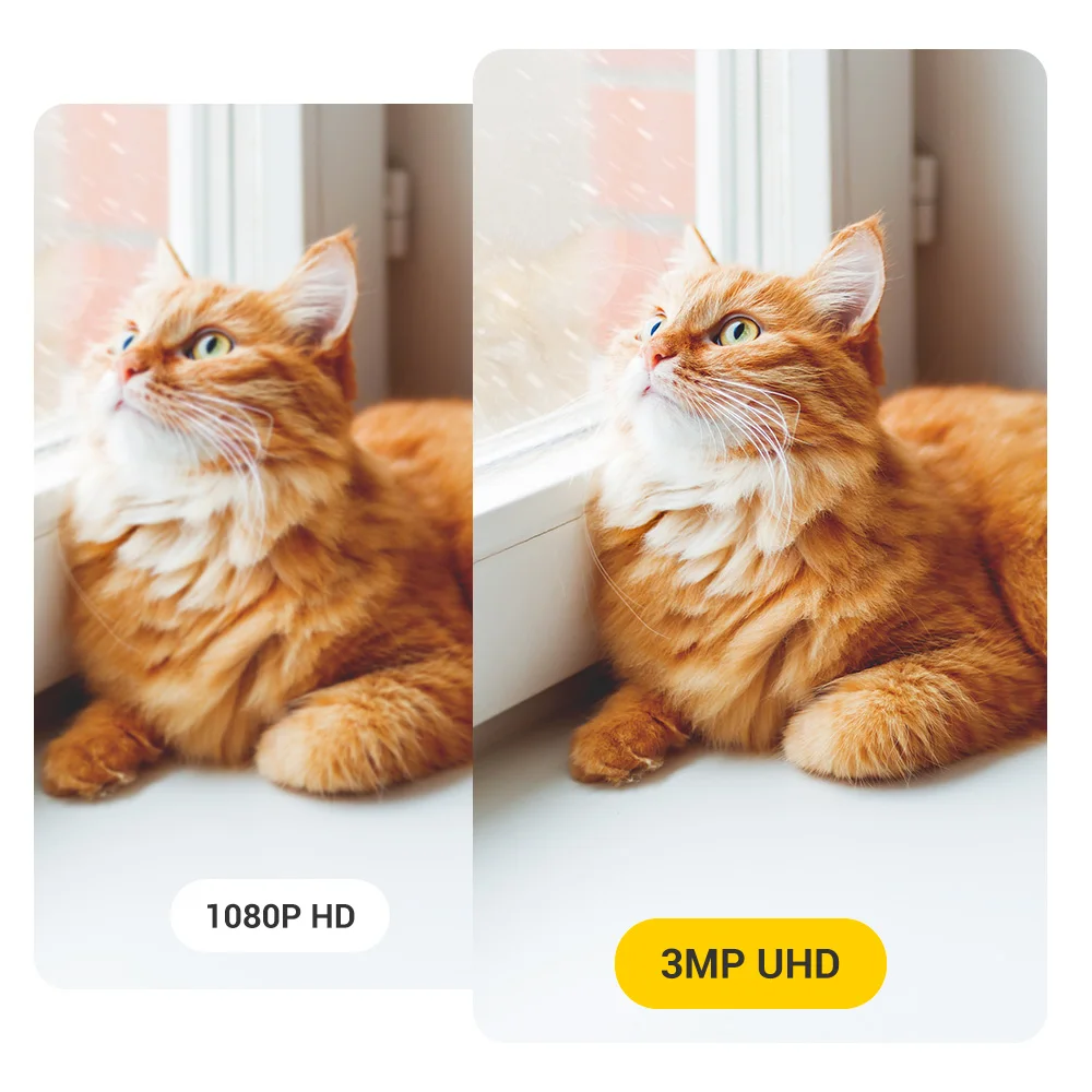 Boykeep WiFi Camera, 3MP 2K HD Video, Night Vision, Two-Way Audio, Motion Tracking, Local/Cloud Storage, Alexa Echo Show Compati 4
