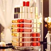 53 Lattices Acrylic Lipstick Tower 360 Degree Rotating Makeup Lip Gloss Storage Rack Nail Polish Organizer Cosmetic Display Case 1