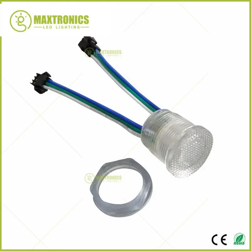 LED Modules 20PCS/lot DC5V WS2811 LED Pixel 20mm SMD5050 RGB 1 LEDs WS2811 IC Waterproof Point Light Diameter String Module New led light,led modules,led module