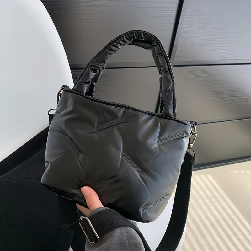

Fashion Messenger Bag Winter Pu Leather Handbags for Women Crossbody Bags Luxury Designer Handbag Tote Women's 2023 Trend Female