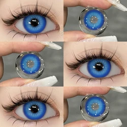 AMARA Vibrant Cosplay Colored Contact Lenses - Anime - Inspired Fashion (NEBULA - BLUE)