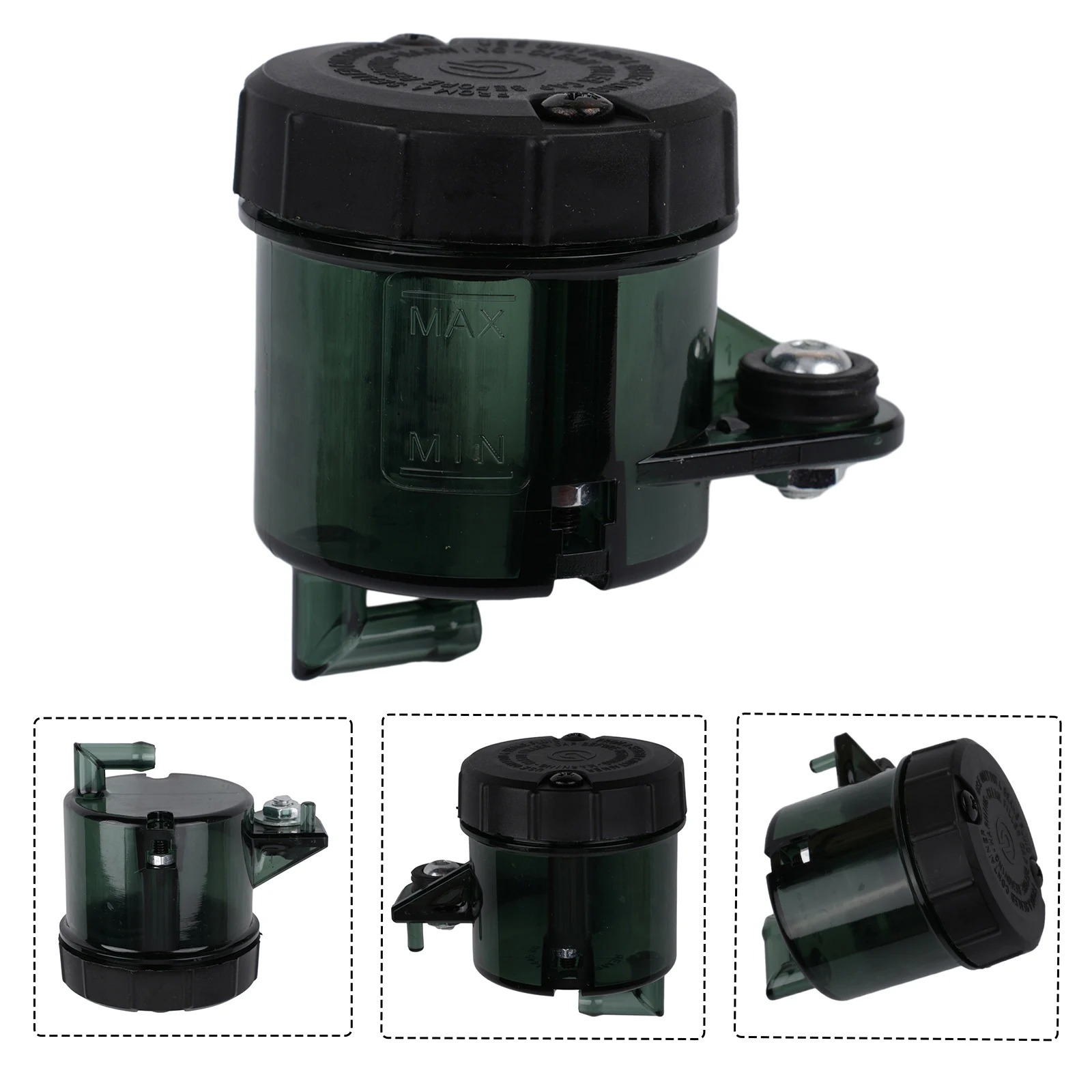 

Durable Portable Practical Oil Tank Cup Clear Black Clear black Motorcycle Accessories Replacement Transparent