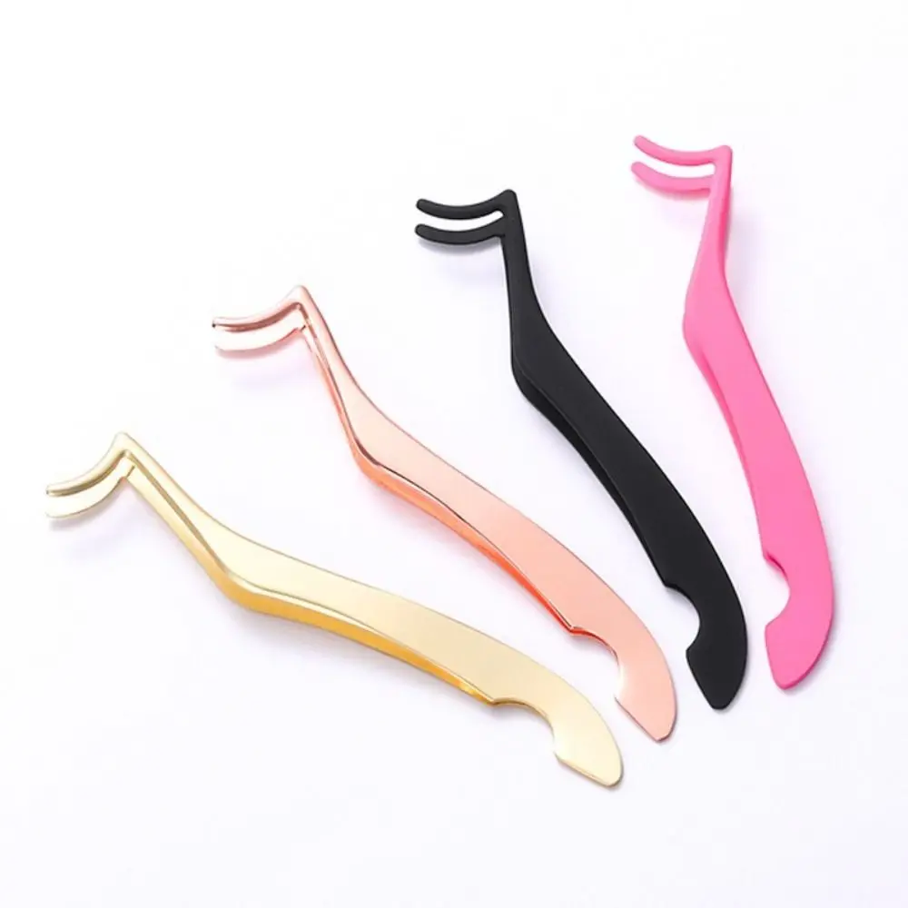 

Розовый Пинцет с прямым изгибом из нержавеющей стали, накладные ресницы, удлинители, наклейка для дизайна ногтей, инструмент для раннего выбора