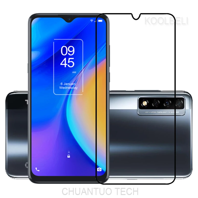 Vetro Temperato A Copertura Totale Per Tcl 20 Se Proteggi Schermo Pellicola Protettiva Tcl 30 Se/Tcl 30 5G/Tcl 20 Pro/Tcl 10 Se/Tcl 20 Pro 5G
