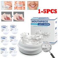 Anti Snoring Bruxism Mouth Guard Improve Sleeping Quality Anti Snoring And Apnea Snoring Device Mouth Guards with Storage Box 1