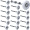 12Pack 2 Inches Garage Door Rollers, 6200ZZ Bearing Nylon Garage Door Roller,for Residential and Commercial Garage Doors HOT 3