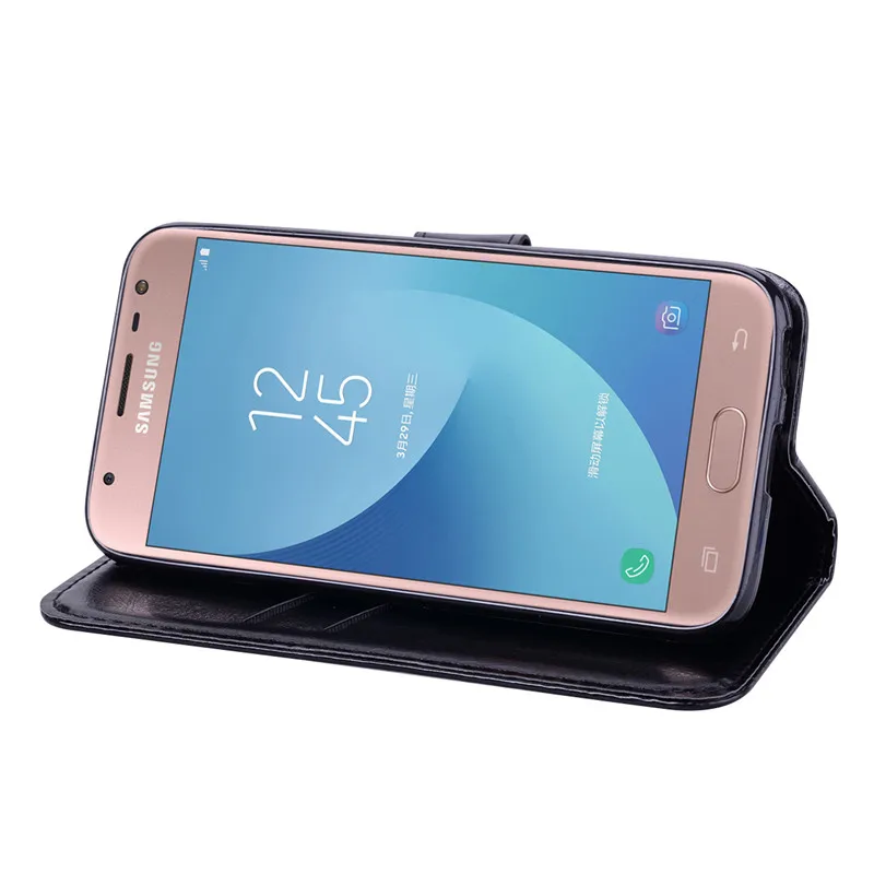 Flip Dành Cho Samsung J7 2017 Ốp Lưng Ví Silicone Cover Thiết Kế Quyển Sách Dành Cho Samsung Galaxy J7 2017 Ốp Lưng Điện Thoại SM-J730F/DS J730F Coque samsung silicone case