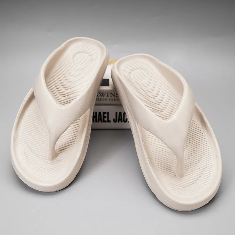 Vīriešu iešļūcenes, ērtas, neslīdošas vasaras čības, čības iekštelpām un āra lietošanai, mīkstas putuplasta čības_voghion.com