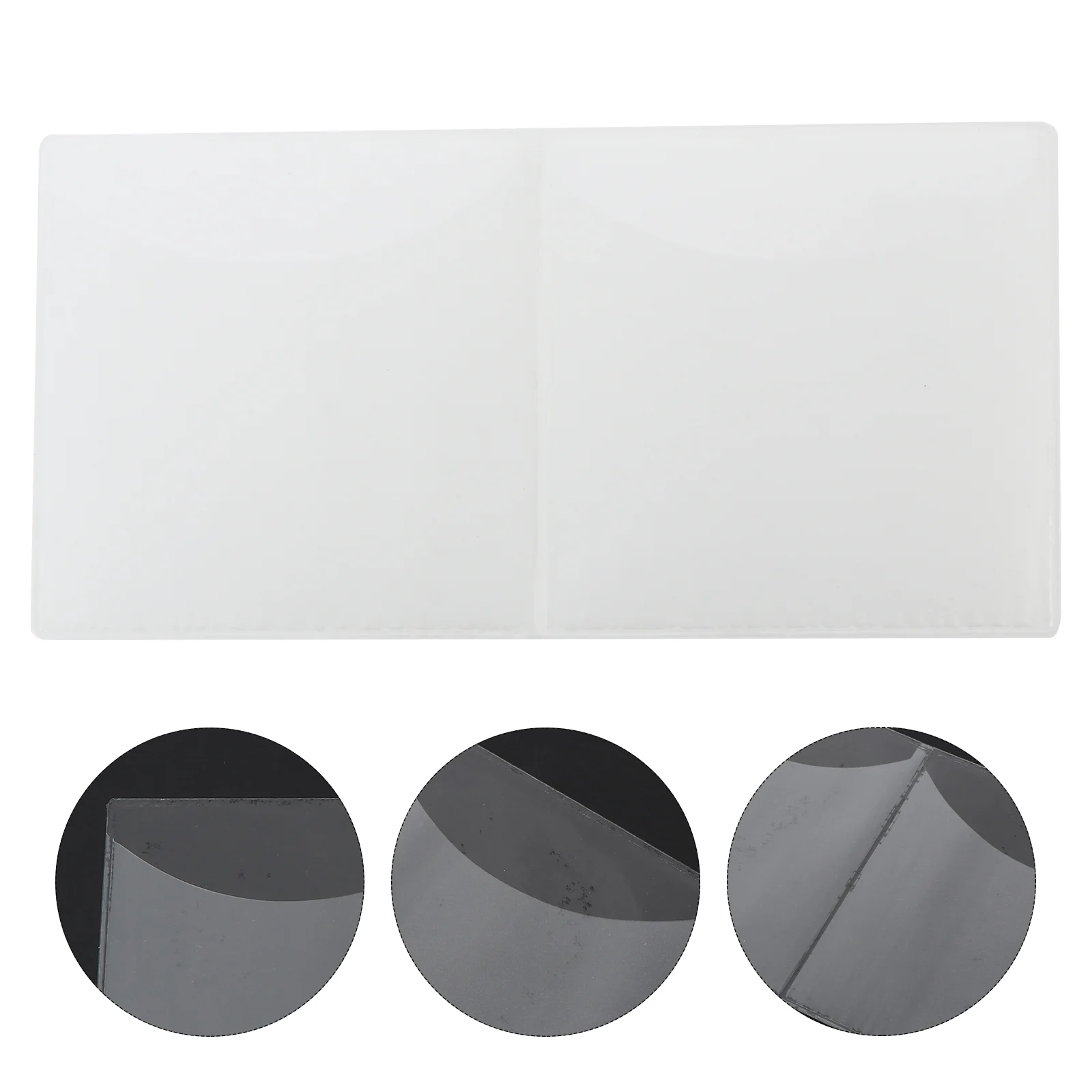 Holder Car Parking Pass Protector Permit Clear Windscreen Adhesive Note