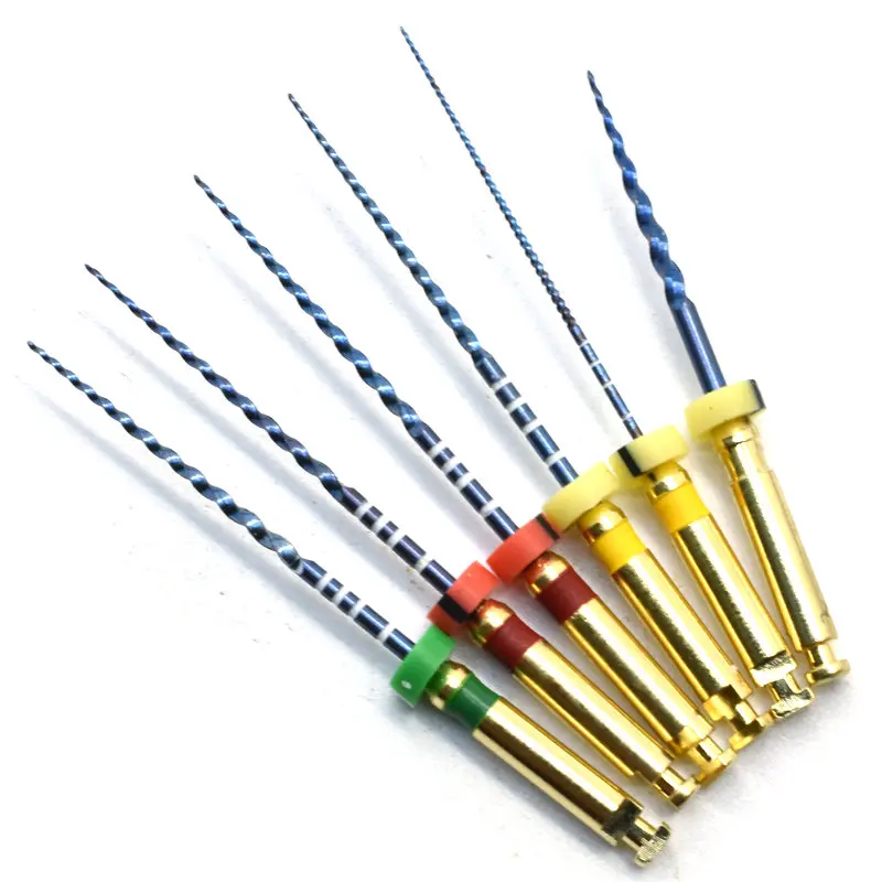 Dental-04-06Taper-Rotary-Blue-Files-25Mm-Rotary-Super-Files-Flexible ...