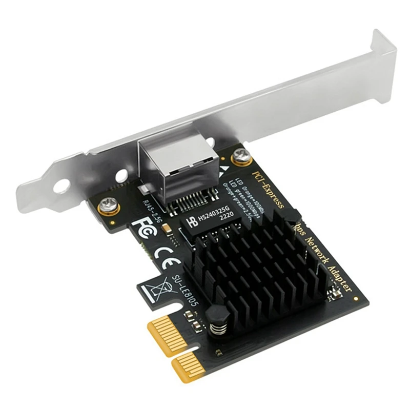 

2X SSU внутренняя PCIE карта 2500 Мбит/с гигабитная сетевая карта 100/1000 Мбит/с RTL8125GB чип сетевая карта PCI-E сетевой адаптер