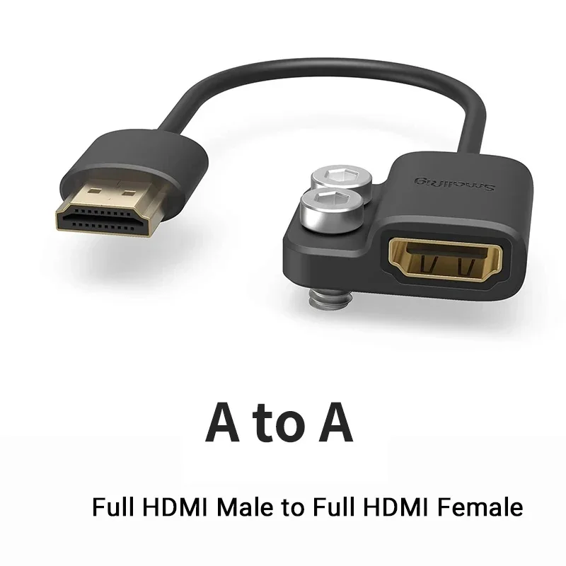 SmallRig Ultra ince 4K adaptör kablosu A/C A /D bir BMPCC 4K ve 6K/Sony için A7SIII/Panasonic 3019/3020/3021