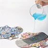 Graphene Cotton Antibacterial Menstrual Pad Washable Sanitary Napkins Reusable Leak Proof Underwear Pad Cloth Menstrual Gaskets 2