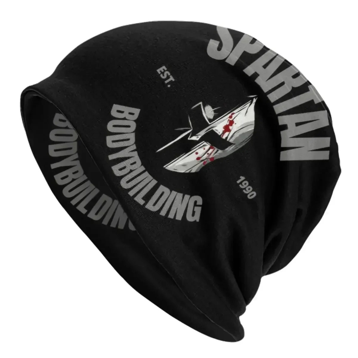 

Spartan Bodybuilding Gym Fitness Weight Training Bonnet Hat Knitted Hats Fashion Sparta Warrio Winter Warm Skullies Beanies Caps