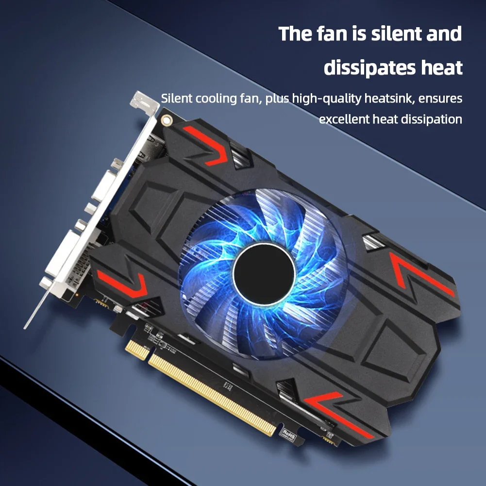 ǻ ũ ӿ ׷  ī, HD VGA DVI ̽ ׼, GT610, 810MHZ DDR3, 1GB